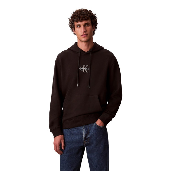 Calvin Klein Ανδρικό φούτερ Cotton Terry Monogram Hoodie